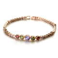 Fancy forever crystal bracelet gold plated bracelet jewelry design for girls